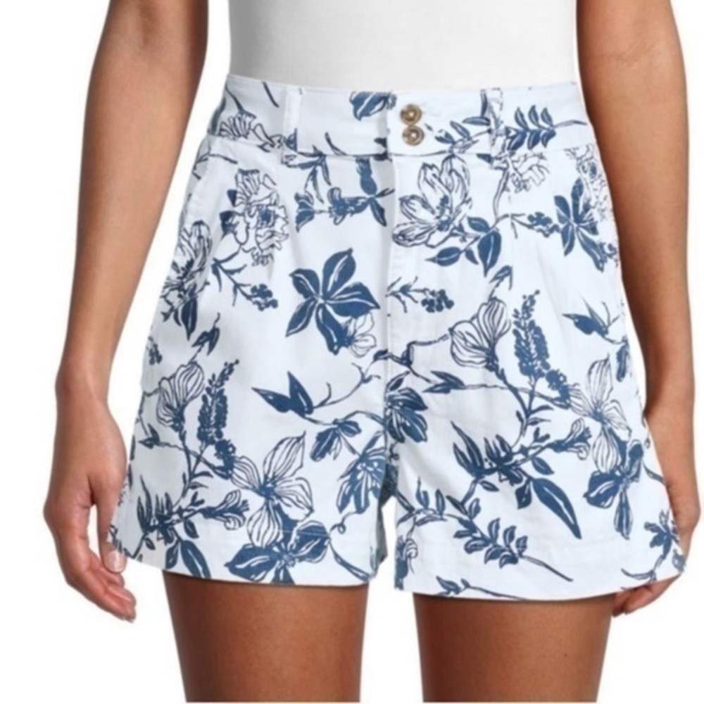 DL 1961 floral pleated short | women’s 28